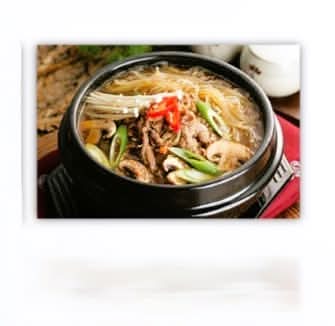 Ttukbaegi Bulgogi Set (Hot Pot Bulgogi Set) / 뚝배기 불고기 정식 / 砂锅烤牛肉套餐
