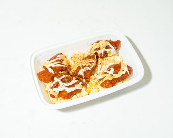 Mac & Cheese + Popcorn Chicken