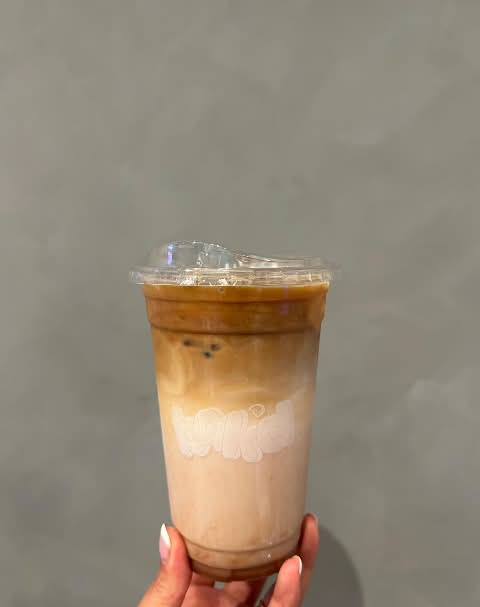 Iced Dirty Chai Latte