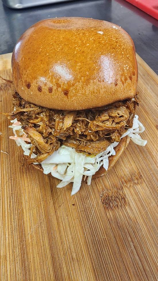 Sandwich au porc effiloché / Pulled Pork Sandwich