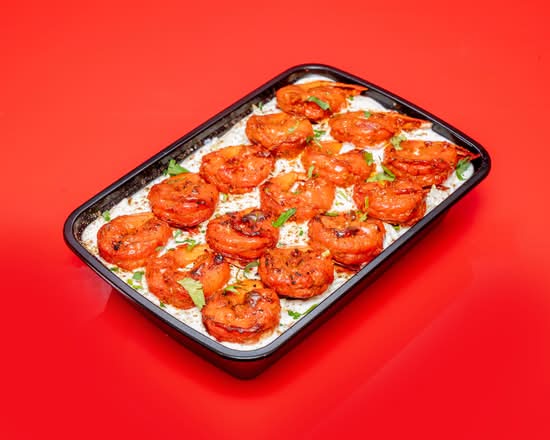 Tandoori Shrimp over Rice