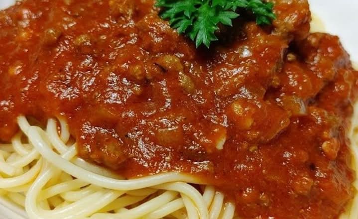 Spaghetti sauce bolognaise