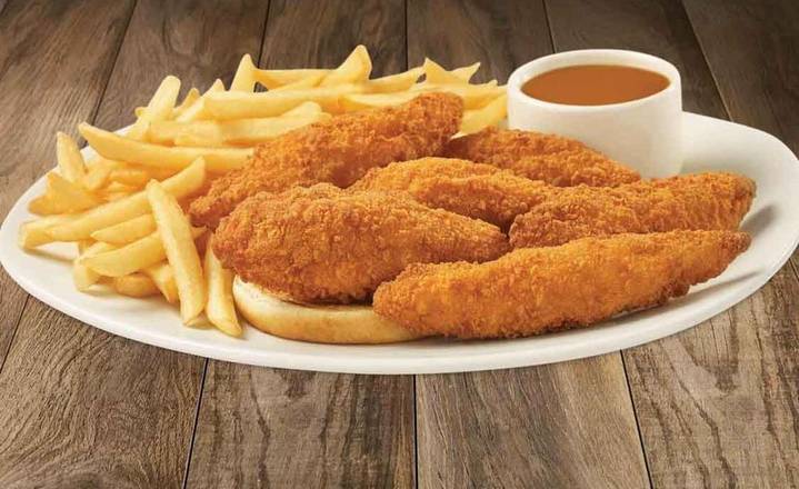 6 filets de poitrine de poulet croustillants / 6 Crispy Chicken Breast Fillets
