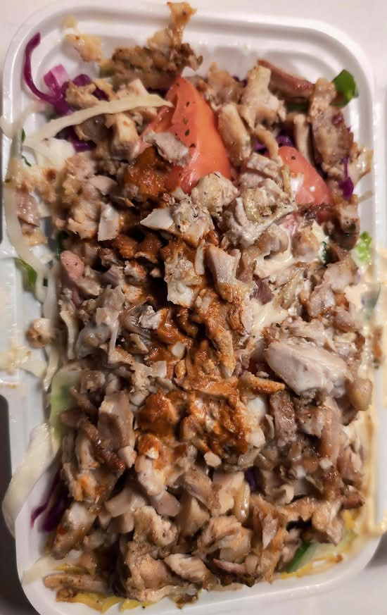 Chicken Shawarma Plate