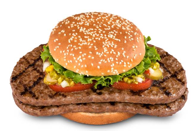 Double Famous Burger (20oz)- 1550 Cals