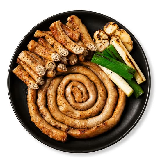 Intestin de Boeuf Grillé (Grilled Seasoned Beef Intestine) 소곱창