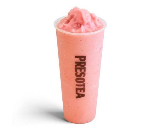 Fresh Strawberry Banana Slush