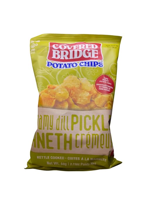 Creamy Dill Pickle Chips, Covered Bridge