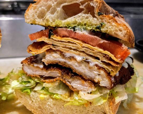 Panini Poulet Pané / Breaded Chicken