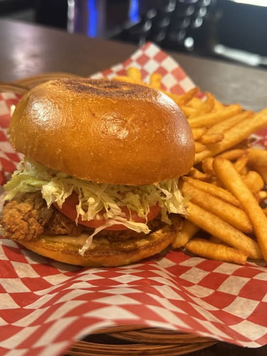 Burger au Poulet/Chicken Burger