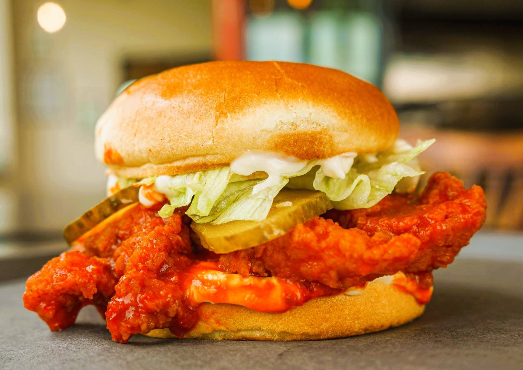 Hot Chicken Burger