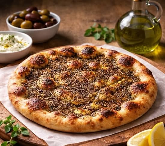 Small Wild Thyme & Olive Oil Flatbread