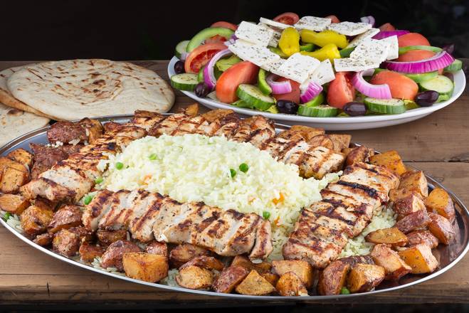 Family Meal Souvlaki Platter
