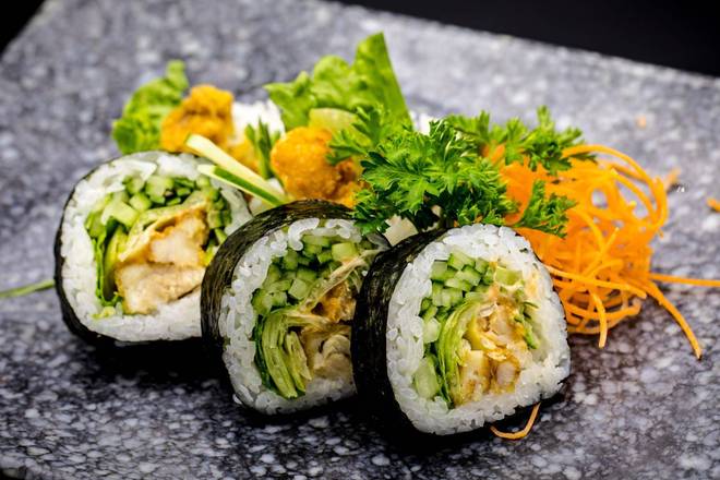 249. Futomaki au poulet / Chicken Futomaki