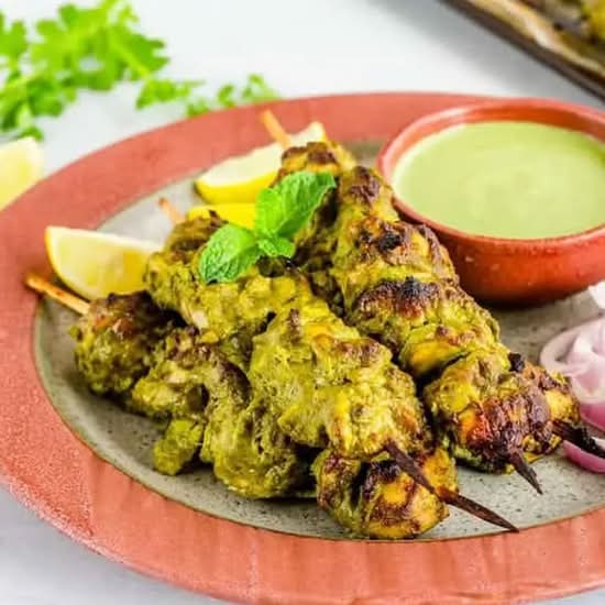 Tandoori Hariyali Chicken Tikka