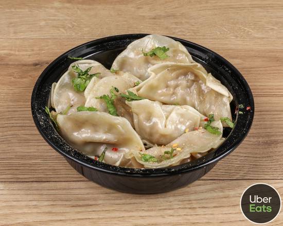 Veg Steamed Momo's 7 pcs