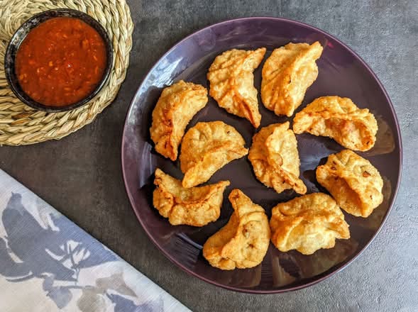 Non-Veg Fried Momo 7 pcs