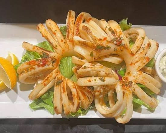 Grilled Marinated Calamari