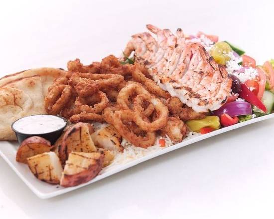 35E. Shrimp Stir Fry Platter