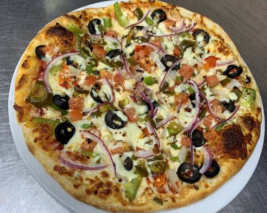 10" pizza végétarienne / 10" Vegetarian Pizza