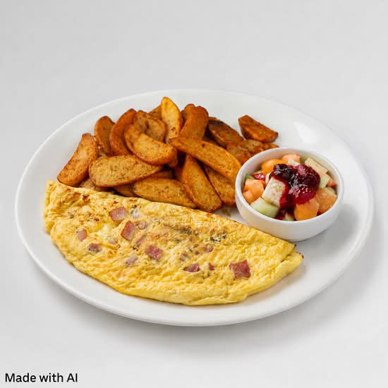 Omelette 3 petits cochons (3 Little Pigs Omelette)