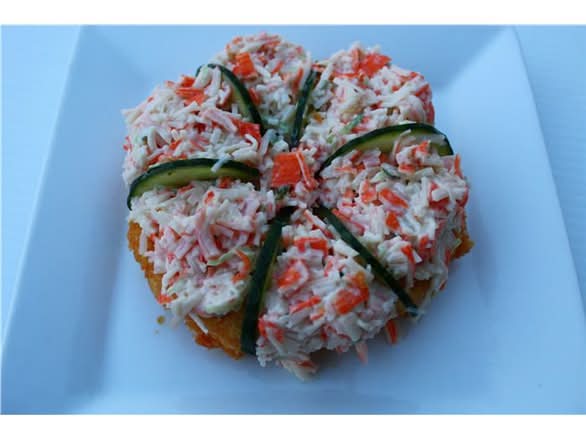 Crab Meat Pizza