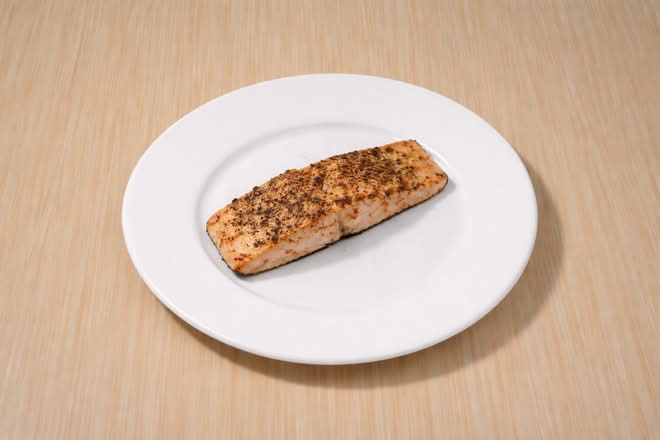 Grilled Salmon Skewer