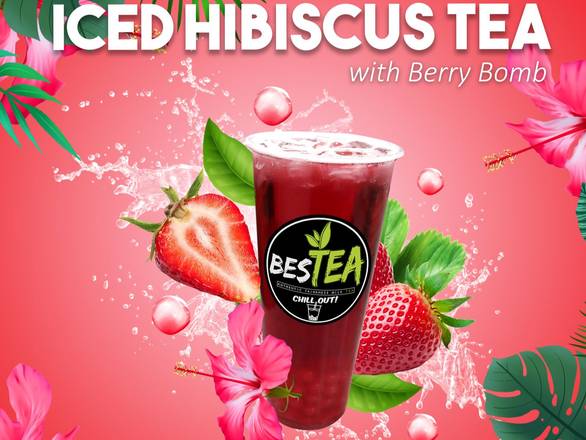 Iced Hibiscus w/ Berry Bomb (Jumbo)