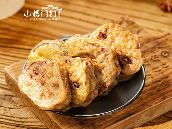 Stuffed Fried Lotus Root Sandwich 4Pcs