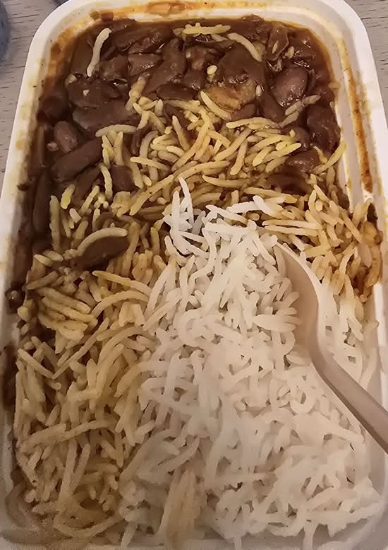 Rajma Chawal Thali