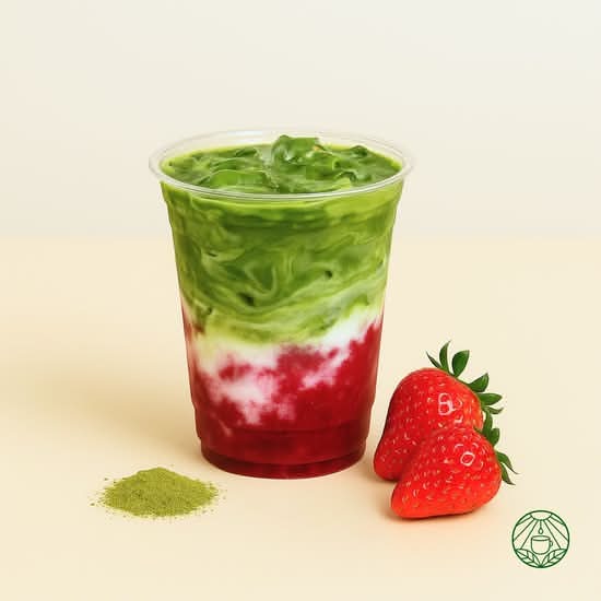 Strawberry Matcha (Fruity and Creamy)