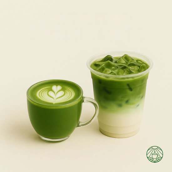 Hand-whisked Matcha Latte