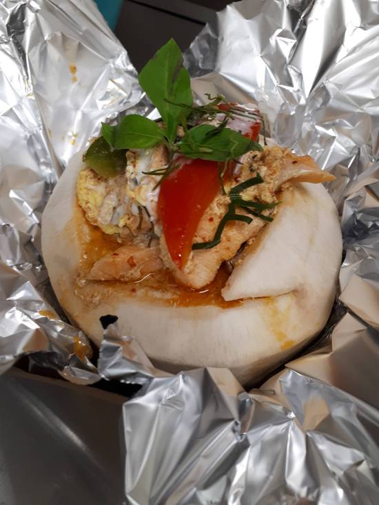 22.Thai Steamed Fish Curry (Hor Mok)