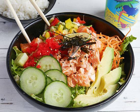 104. Bol poké saumon / Salmon Poke Bowl