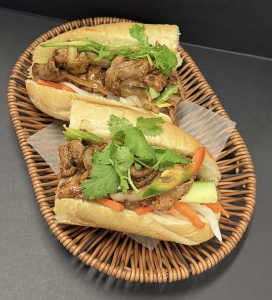 Satay Beef Banh Mi