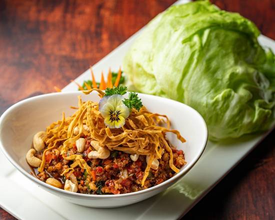 Seasoned Lettuce Wraps