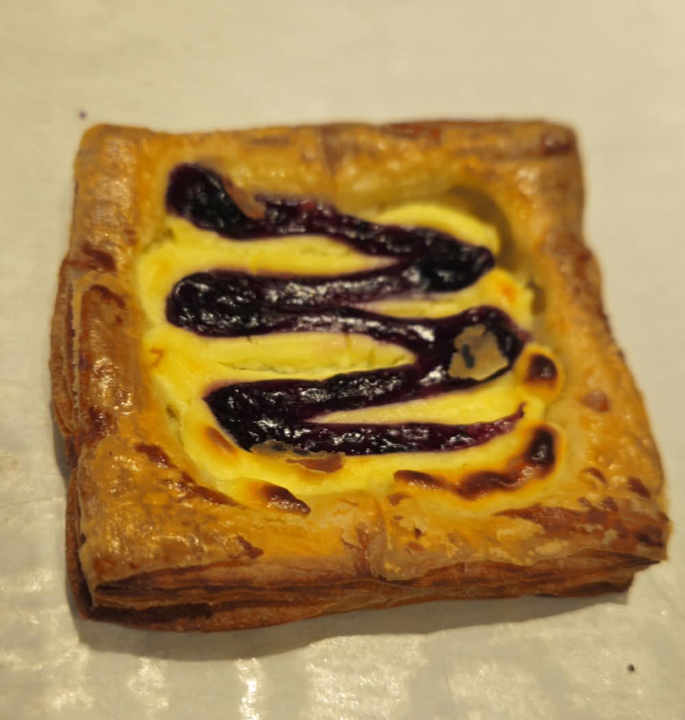Blueberry Cream Cheese Danish