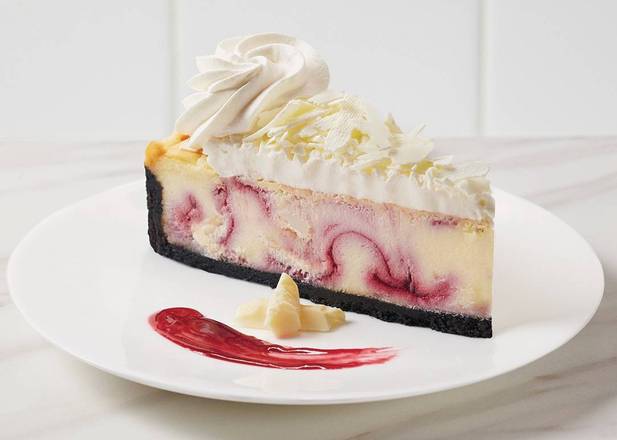 White Chocolate Raspberry Cheesecake