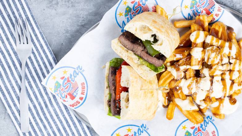 Striploin Steak Sandwich