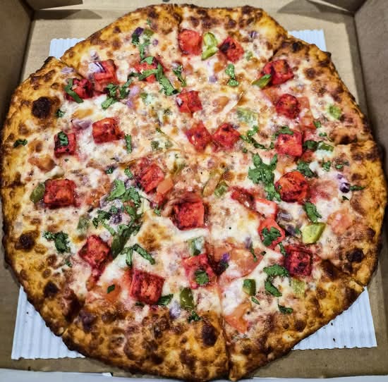 Paneer Tikka Pizza