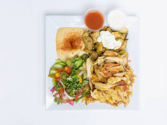 10-Chicken Shawarma Plate