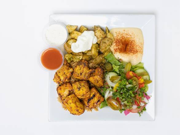 14-Chicken Kabab Plate