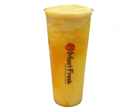 Yaourt Â La Mangue Avec Gelée De Coco (Mango Yogurt W_coconut Jelly) 芒果棷果酸奶
