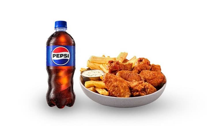 World Famous Dusted Wings Meal