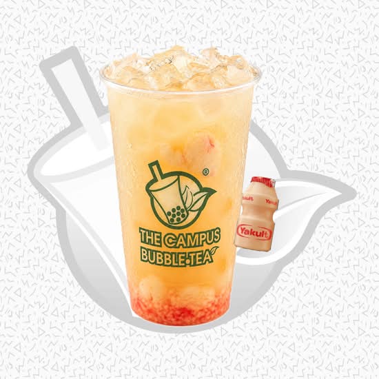 Pink Lychee Calpis Tea