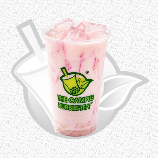 Pink Lychee Fresh Milk