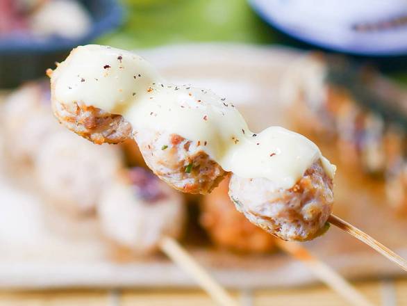 Cheese Tsukune 2 skewers