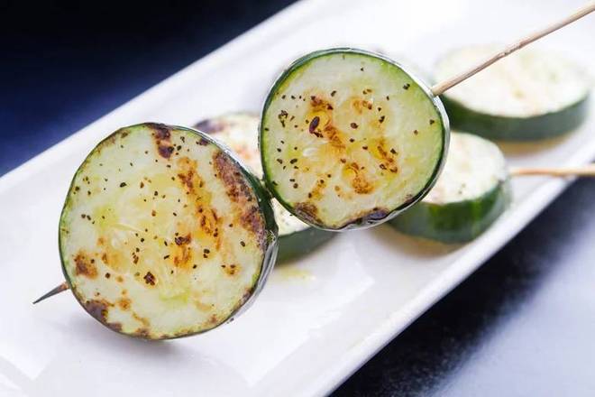 Zucchini 2 skewer