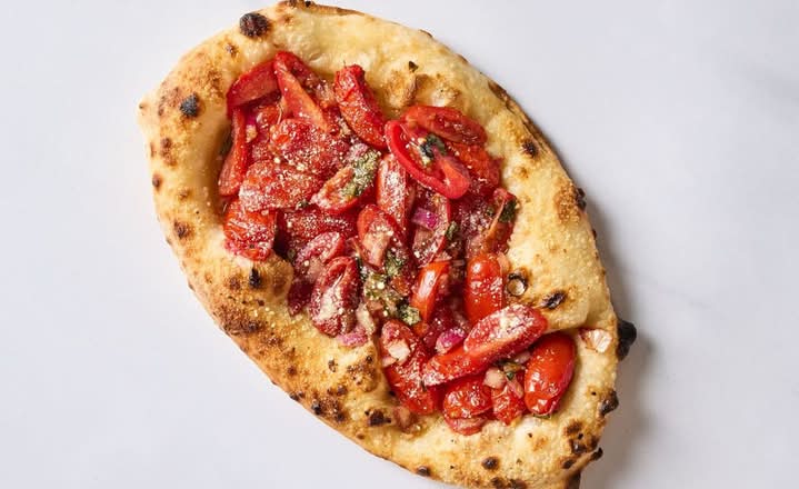 SMALL BITES Bruschetta with Mozzarella Cheese