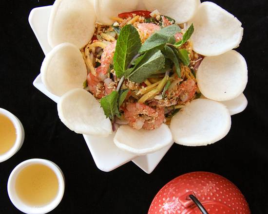 Salade de Mangue aux crevettes / Shrimps Mango Salad (Gỏi Xoài)